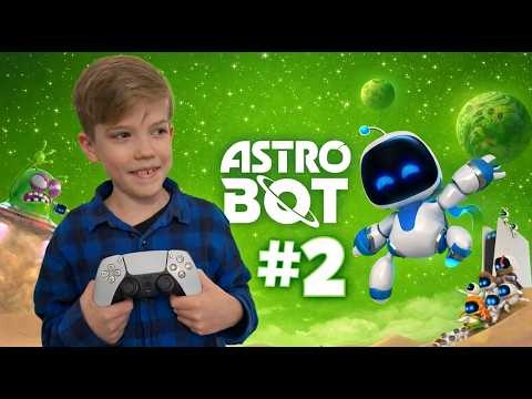 Rodzinne Granie: Astro Bot | Odcinek 2 - Walczymy z mechanicznym gorylem