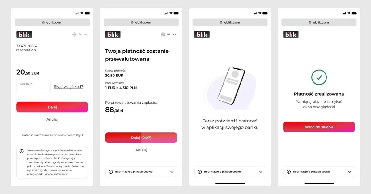 BLIK rusza na podbój Europy. Wygodne płatności za granicą