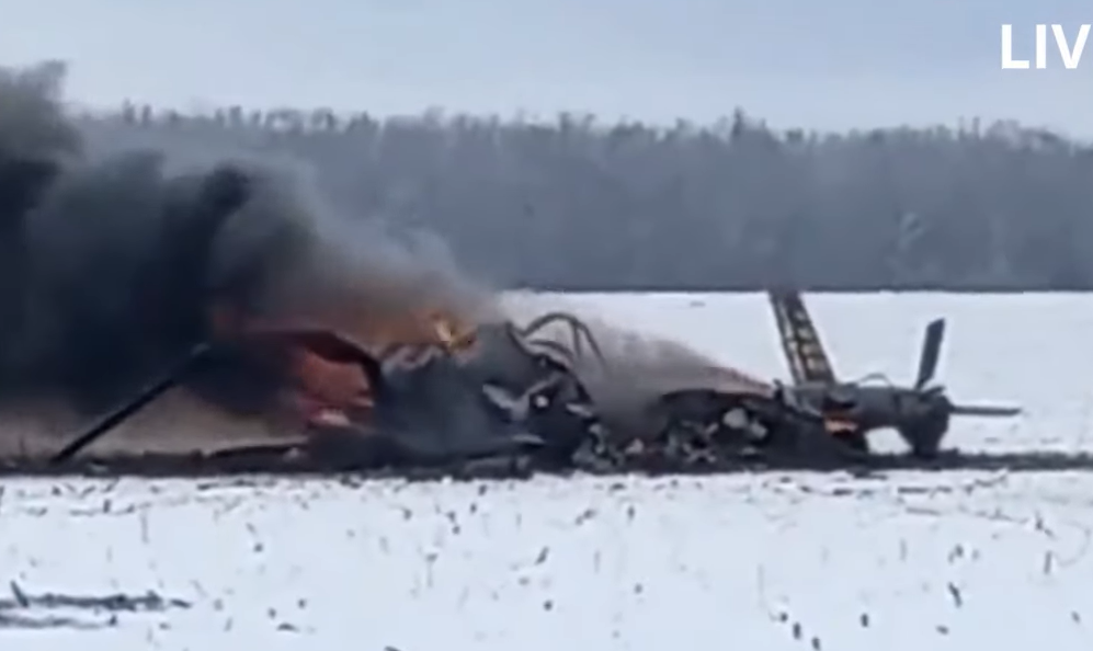 Kolejny Ka-52 poszedł się ... spadł :)