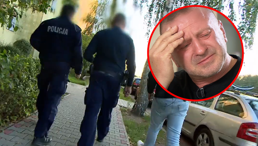 Policjanci pobili pana Leszka. Wylecieli ze służby dopiero po reportażu