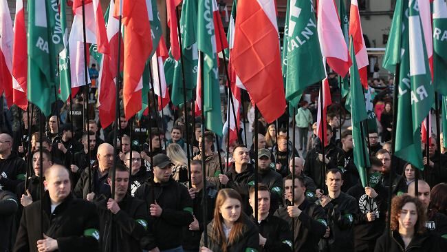 "Istnieje niebezpieczeństwo recydywy faszyzmu" - ostrzega prof. Jacek Leociak. I wymienia listę alarmujących zjawisk