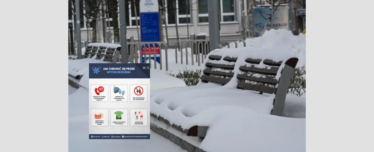 W ostatni weekend z wychłodzenia zmarły dwie osoby. RCB przypomina o zasadach bezpieczeństwa