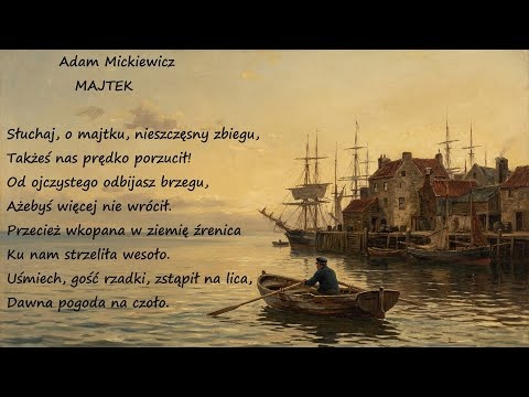 Majtek Adam Mickiewicz Poezja Wiersz