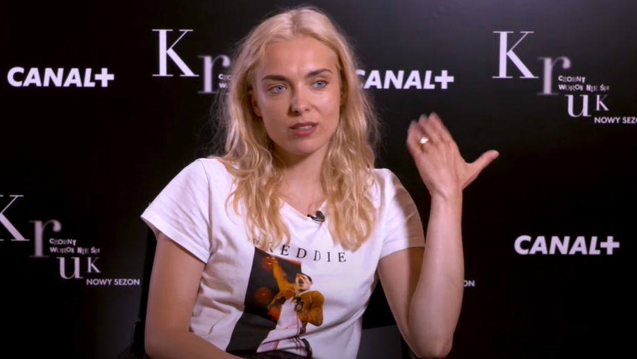 Magdalena Koleśnik o swojej mrocznej roli policjantki w serialu Kruk. Czorny woron nie śpi [WYWIAD]