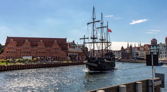 Zderzenie statków na Motławie. Są ranni