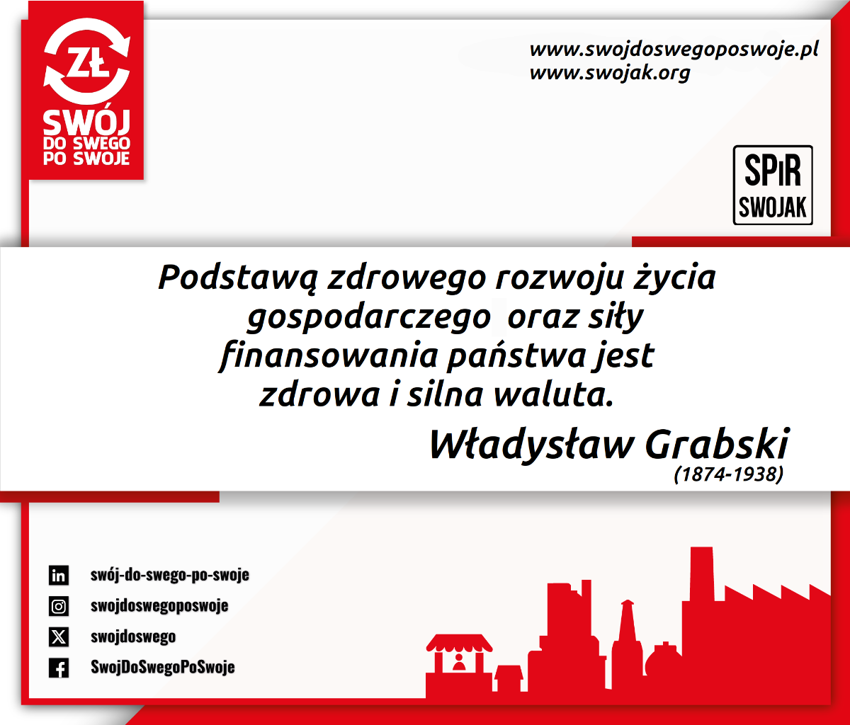 Czy Władysław Grabski wprowadziłby euro w Polsce?