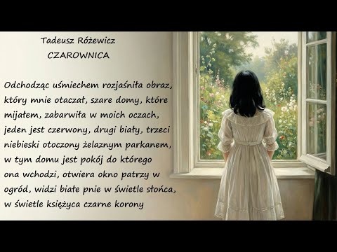 Czarownica Tadeusz Różewicz Poezje Wiersze | Poezja Dla Duszy