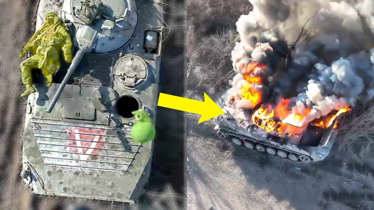 Russian Tanks Fall into a Cunning Trap