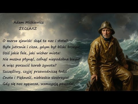 Żeglarz Adam Mickiewicz Poezja Wiersz