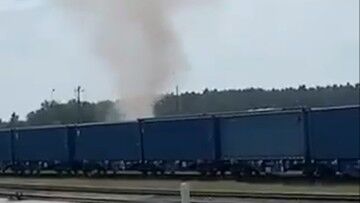 Lubelskie. Trąba powietrzna. IMGW udostępnił nagranie