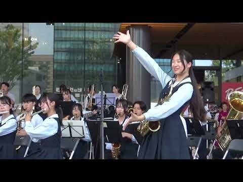 Kumamoto Kokufu High School - Amu Plaza Concert, 2024-06-16