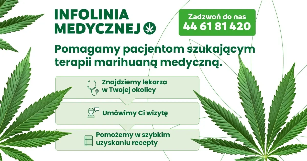 Powstała Infolinia Medycznej Marihuany – pierwszy ogólnopolski system wsparcia dla pacjentów konopnych