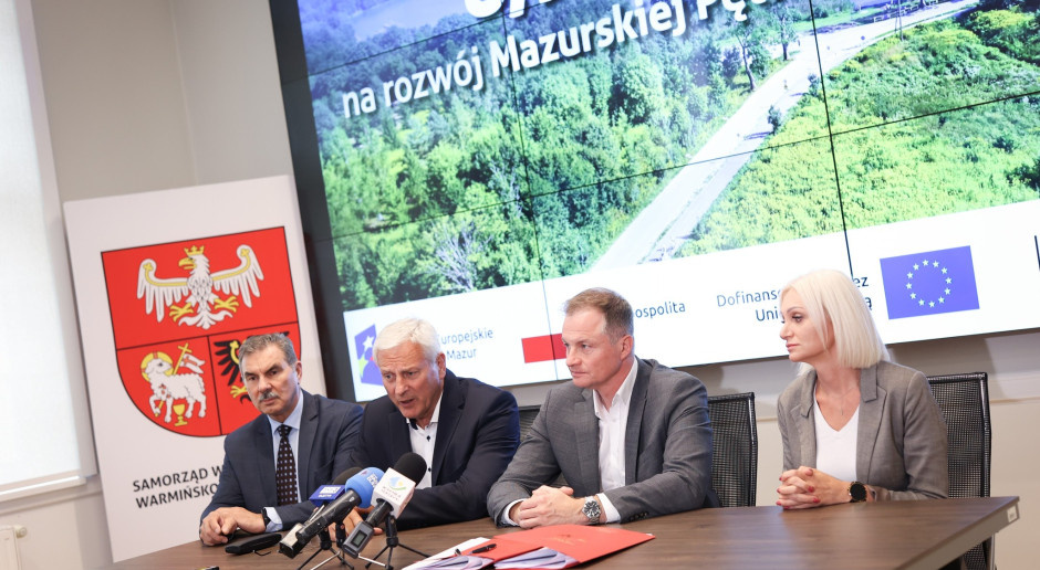 300 km rowerem pomiędzy jeziorami. Pętla wreszcie zostanie domknięta