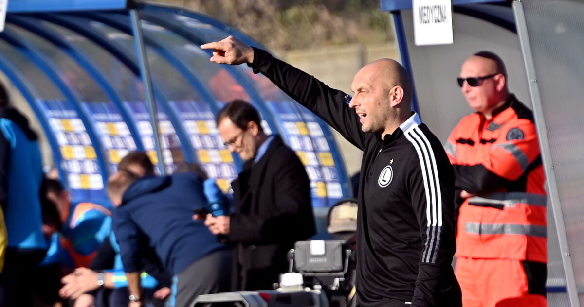 Piłkarski Puchar Polski - Legia pod wodzą nowego trenera nie zachwyciła