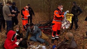 Sytuacja na granicy. Migranci zostali pobici łomem