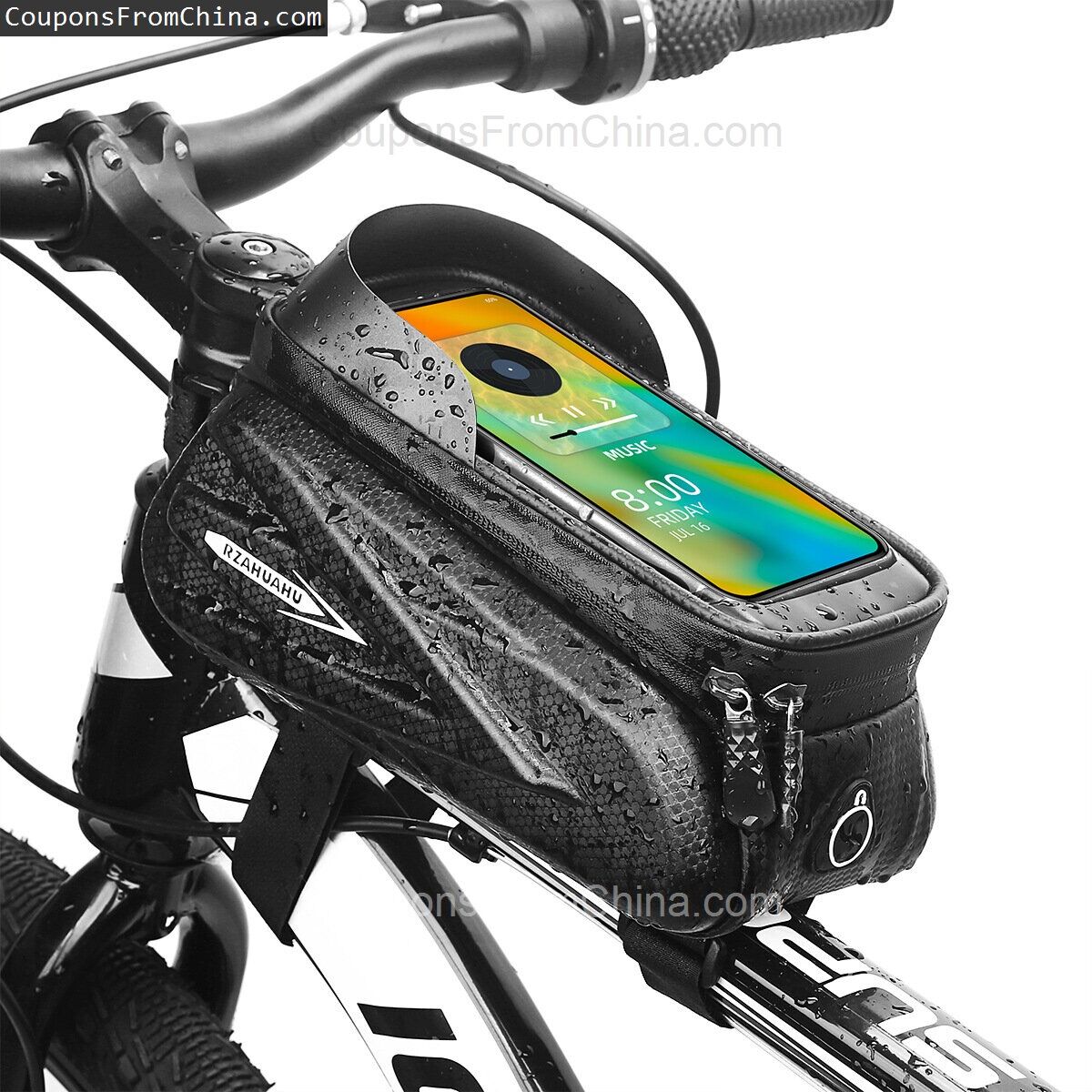 Bike Bag 1.5L Frame Front Tube Phone Mount Waterproof za $12.99
