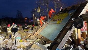 Szczecin. Wybuch gazu w domu jednorodzinnym przy ul. Srebrnej. Siedem osób rannych