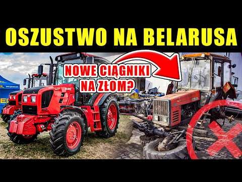 Oszustwo "na Belarusa" - 7 tys. traktorów do złomowania?