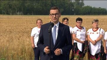 Mateusz Morawiecki o "Polskim Ładzie" dla rolników: tworzymy coraz bardziej cywilizowane warunki