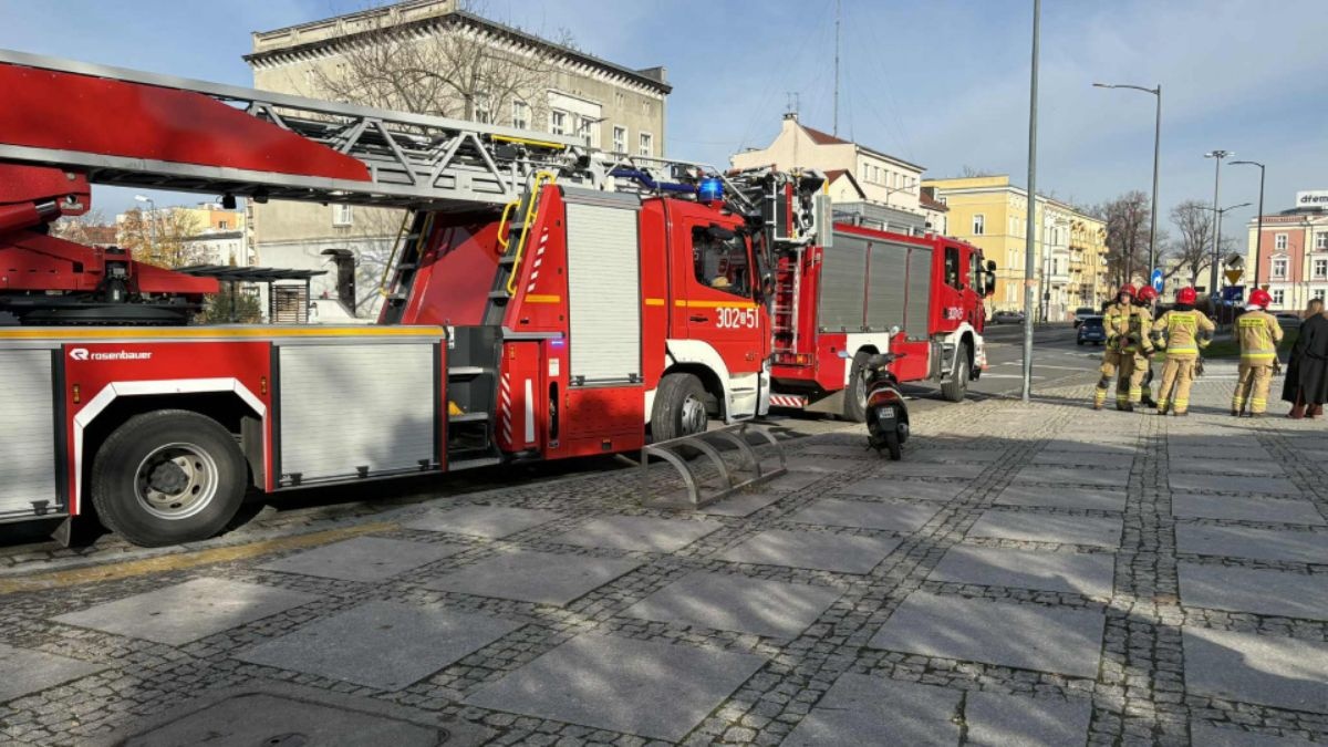 Opole. Pożar w galerii handlowej. Ewakuowano 600 osób