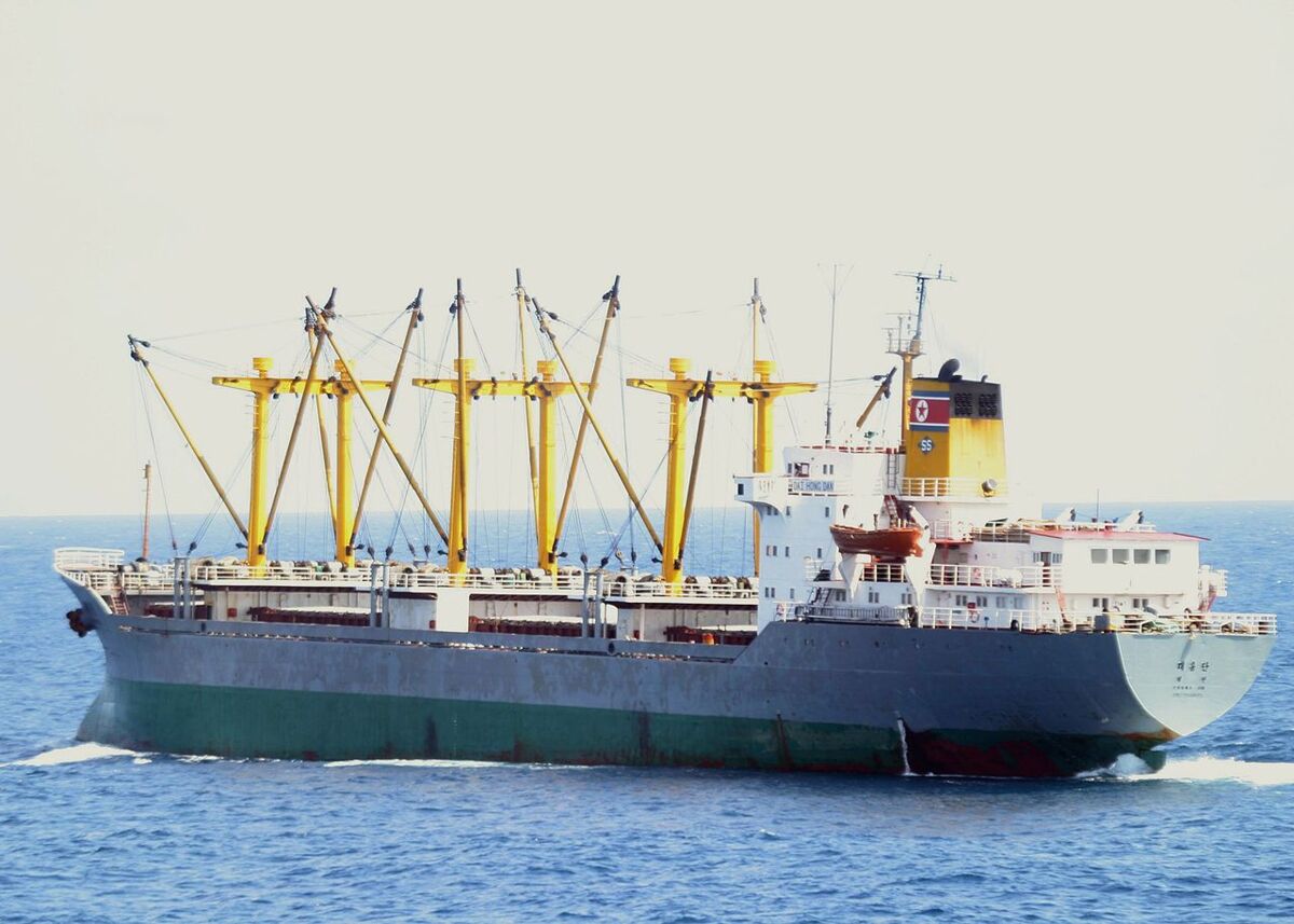 W 2007 roku statek Korei Północnej został zakatowany przez piratów z Somalii