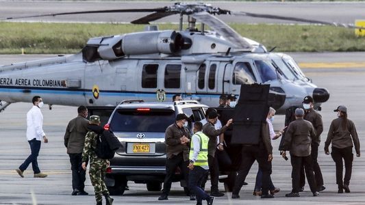 Ostrzelano helikopter, którym leciał prezydent Kolumbii