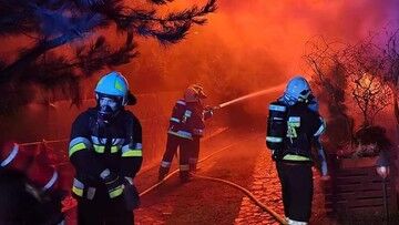 Baligród. Pożar domku letniskowego. Znaleziono zwęglone zwłoki
