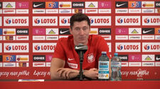 El. MŚ. Polska- Albania. Robert Lewandowski: Tęczowa opaska kapitana? Nie miałbym z tym problemu. Wideo