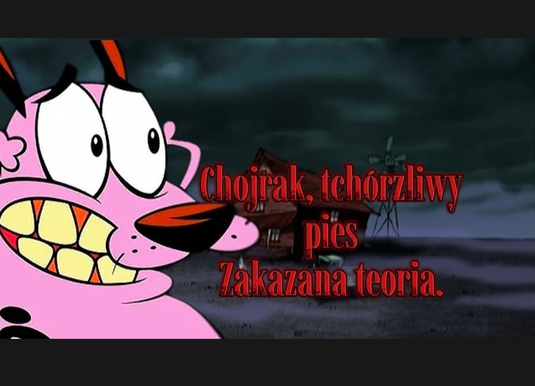 Chojrak nie boi się potworów, on boi się LUDZI. Teoria Oczami Psa