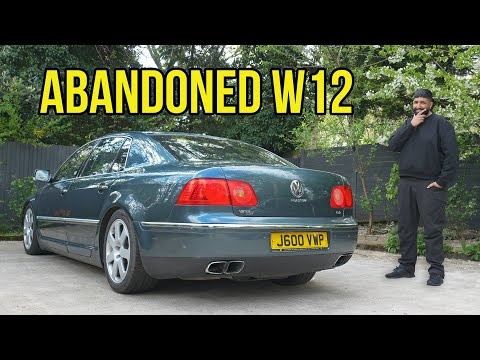 Zapomniany VW Phaeton W12 za £3500
