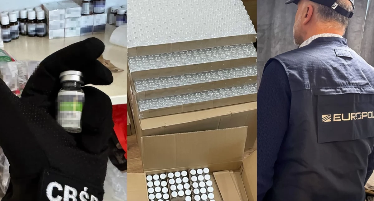 Szok! Produkowali sterydy jak w filmie. Broń, kryptowaluty i nielegalny handel