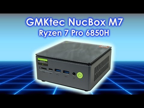 GMKtec NucBox M7 - Ryzen 7 Pro 6850H z Oculink kóry potrafi zaskoczyć