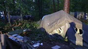 Nawałnice w Śląskiem. 370 ewakuowanych harcerzy, ponad pół tysiąca interwencji