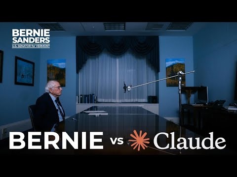 I spoke to AI agent Claude - Sentor Bernie Sander gada sobie z ej aj