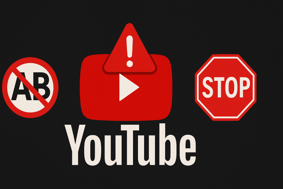 Google celowo spowalnia odtwarzanie filmów na YouTube użytkownikom z adblockerami