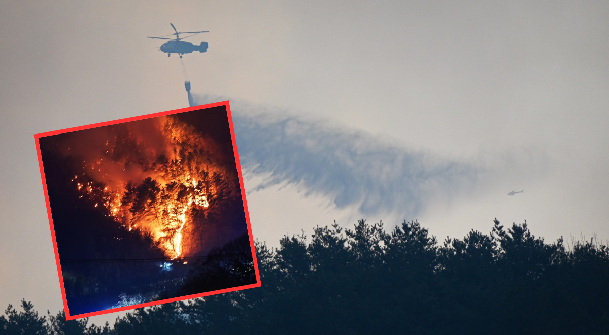 Pożary w Korei Południowej. Są ofiary śmiertelne, spłonęła 1000-letnia świątynia