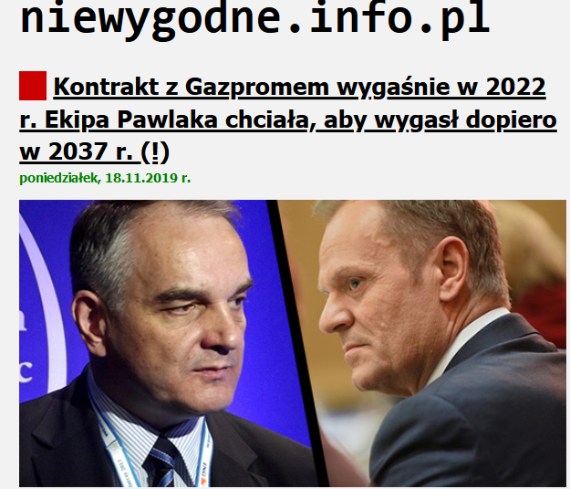 Jak Pawlak i Tusk grali po stronie Rosji przy podpisaniu kontraktu gazowego