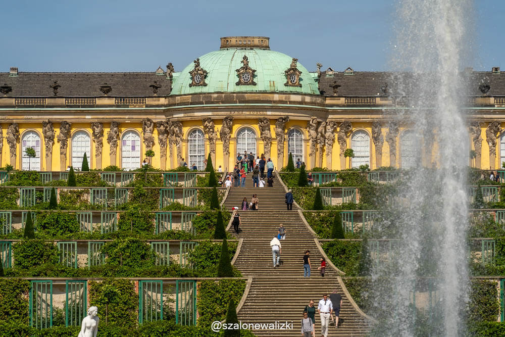 Pałac Sanssouci w Poczdamie - zwiedzanie na własną rękę