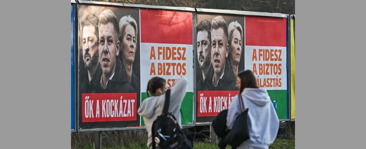 Budapeszt zalany antyukraińskimi plakatami. Tak Orban walczy o głosy