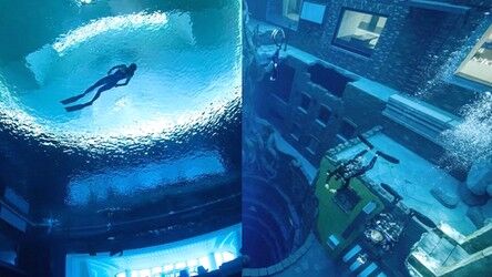 Tak niesamowicie wygląda podwodne miasto w Dubaju. To raj dla nurków [WIDEO]