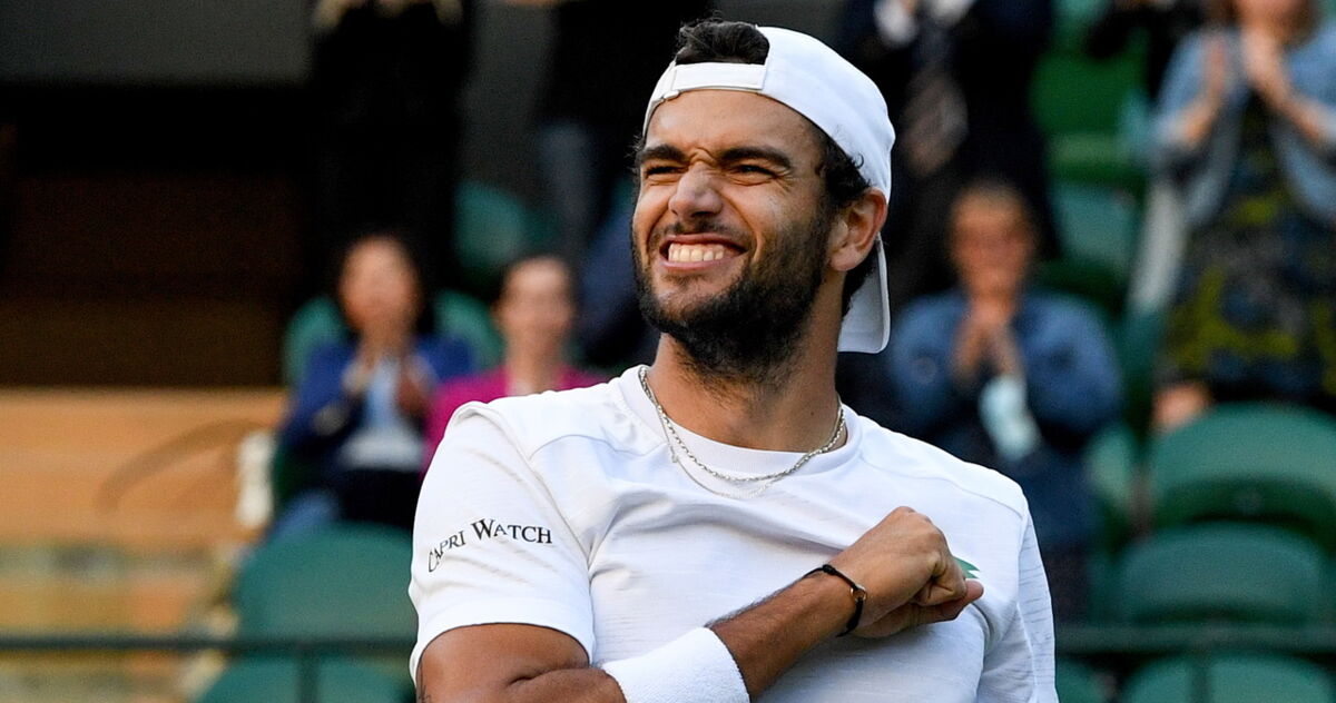 Matteo Berrettini - to z nim zagra Hurkacz. Trenerem Włocha jest zięć Bońka