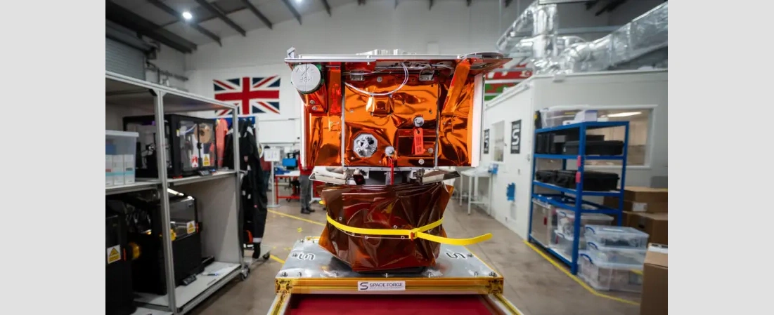 Brytyjska firma wysyła w kosmos fabrykę z piecem o temperaturze 1000°C - BBC News Polska