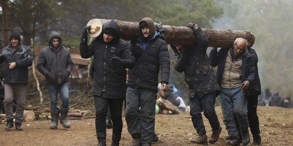 Radio Swaboda: Białoruś przygotowuje migrantów do szturmu