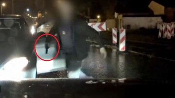 Strzelce Krajeńskie. Groził bronią kierowcy. Niebezpieczna sytuacja na drodze