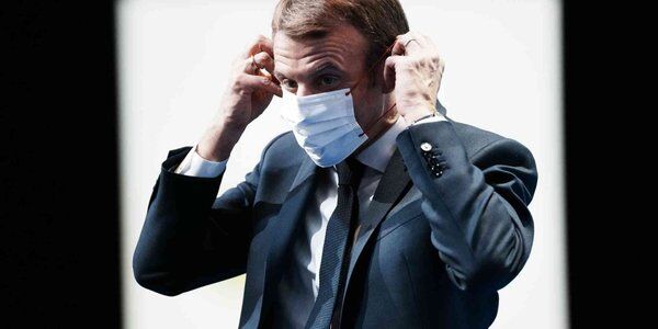 Macron: Francja nie musi wprowadzać lockdownu dla niezaszczepionych