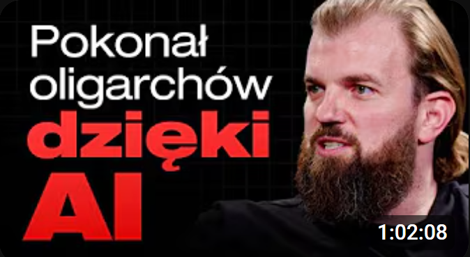 Historia Polaka, który stworzył AI wartą miliardy, walcząc z kartelami | Marcin Markiewicz