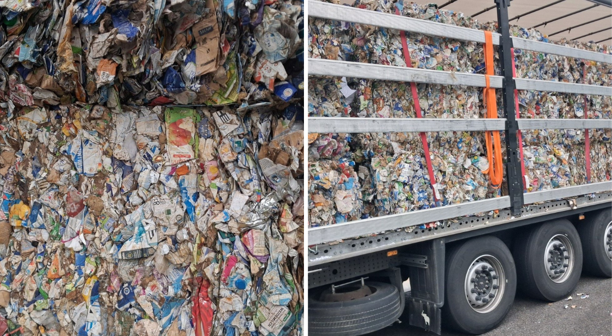 Ponad 20 ton plastiku. Na granicy z Niemcami zatrzymano nielegalne odpady