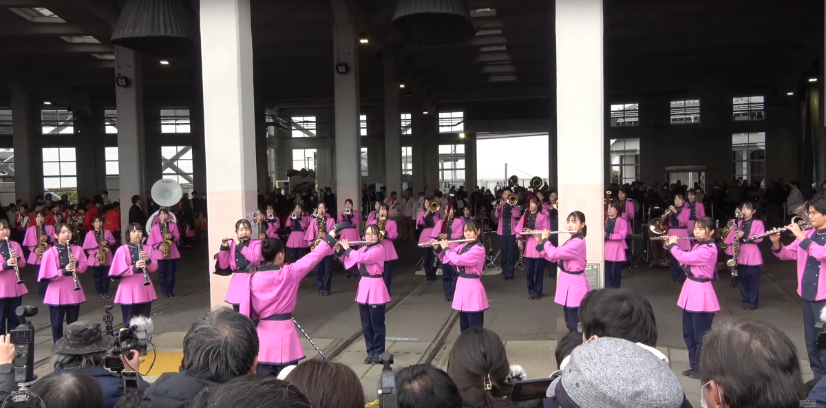 Shimane Izumo Commercial High School - 24th Kyoto Sakura Parade (Fellowship concert and parade), 2025-03-20