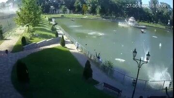 Kamery nagrały reakcję ludzi na wybuch w Krzemieńczuku. Przerażenie i ucieczka