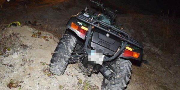Wypadek na terenie piaskowni. Zginął kierowca quada